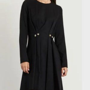 NWT Carven Pleated Mini Dress